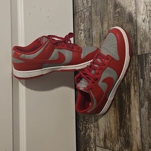 Nike UNLV Red and Grey Sneakers Size 11